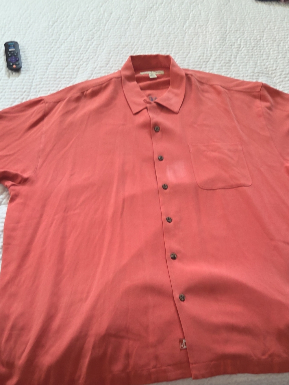 Tommy Bahama Coral Short-Sleeve Button Down Shirt
